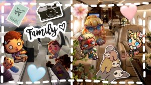 _🌦️ВЫШЕ ОБЛАКОВ, ВМЕСТЕ ✈️_ – 🌫️промокли под дождём🌧️? ~ 🎒Семейки в Avatar World🧳 ~