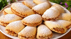 Немного ЯБЛОК и быстрая выпечка к чаю у Вас на столе! Самый простой рецепт печенья!