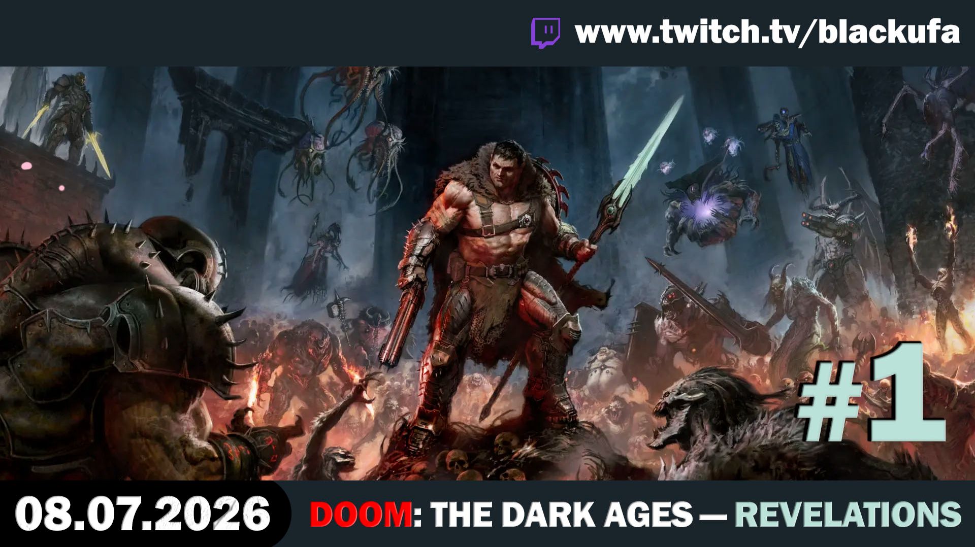 🔥 КРУТИ БЕНЗОПИЛУ! DOOM: The Dark Ages & Don’t Sleep with the Fishes с Блэком #1 [08.07.26] смотреть онлайн