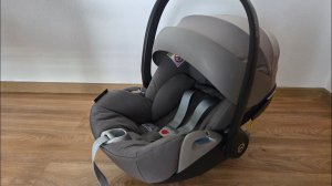 Как снять и одеть обшивку в автокресле Cybex Cloud Z