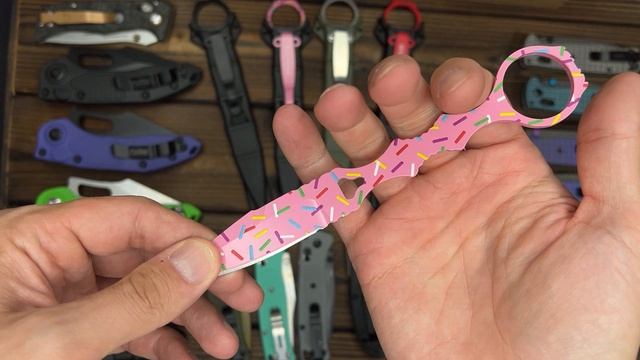 Нож Benchmade SOCP L D/E 1/2 Acid DONUT - кислотный пончик смотреть онлайн