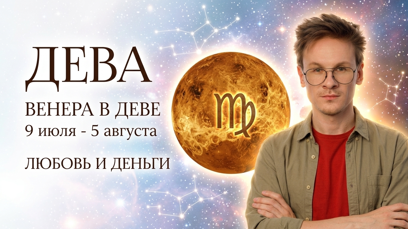 Дева гороскоп на Июль 2026, Венера в Деве