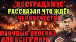 Профессор Цзян Сюэцинь сделал мрачный прогноз мир движется к хаосу и нестабильности