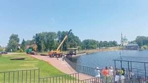 В Выксе спустили на воду прогулочное судно «Софья»