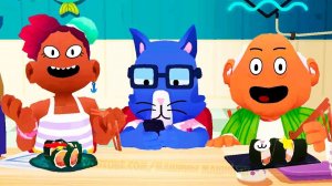 ТОКА КУХНЯ СУШИ #1 в ГОТОВКА ЧЕЛЛЕНДЖ Мультяшная игра для детей Игровой мультик Toca Kitch