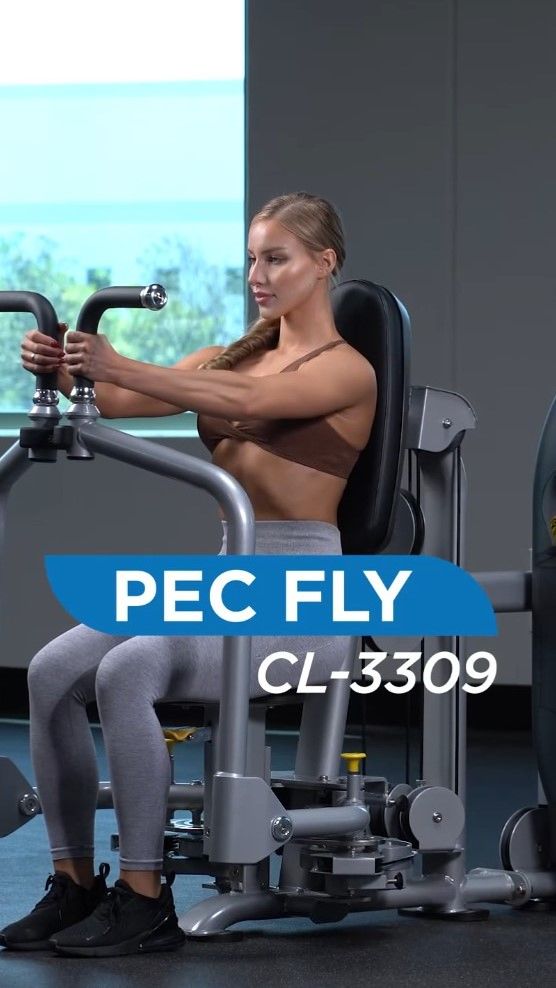 Баттерфляй Задние дельты HOIST CL-3309. Обзор.