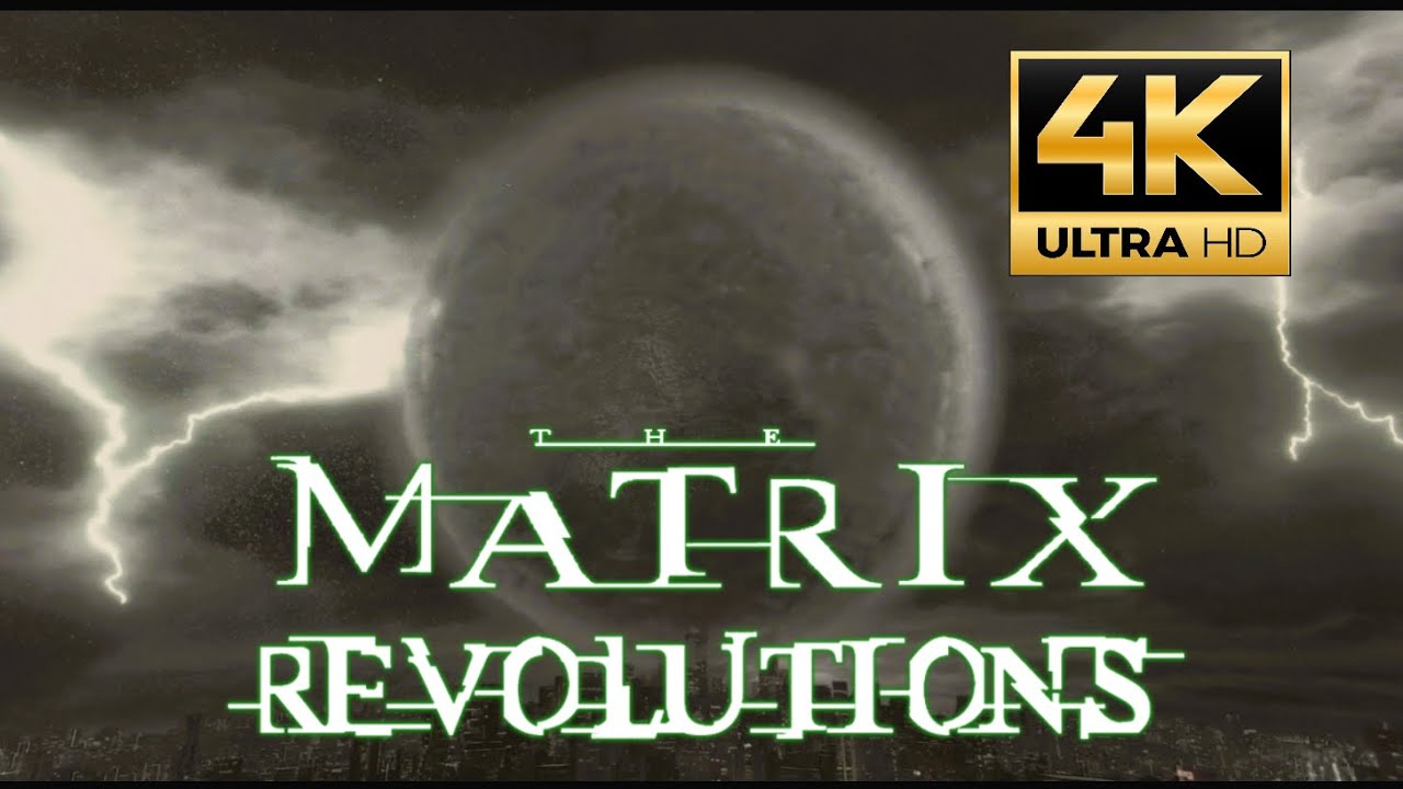 (4K) The Matrix Revolutions (2003) - Начало финальной битвы Нео с Агентом. Матрица: Революция (RUS). смотреть онлайн