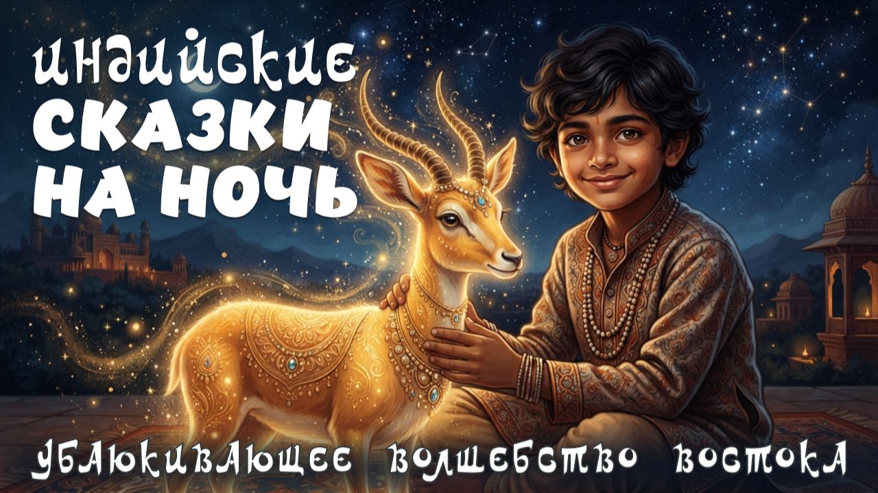 Устали, но сон не идет? 🐘 Вернуть покой поможет эта индийская сказка на ночь для взрослых 🌙 смотреть онлайн