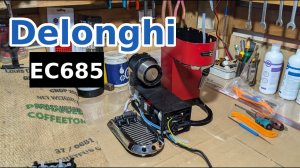 Разобрать кофеварку Delonghi EC685