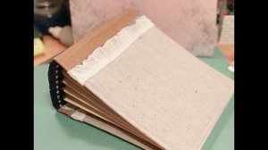 Альбом с нуля. МК. ЧАСТЬ 2. Прошитый переплёт и обложка. Скрапбукинг. Бохо-шик