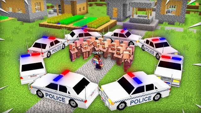 ЖИТЕЛЬ ПОДСТАВИЛ ВСЮ НАШУ ДЕРЕВНЮ В МАЙНКРАФТ | Компот Minecraft смотреть онлайн