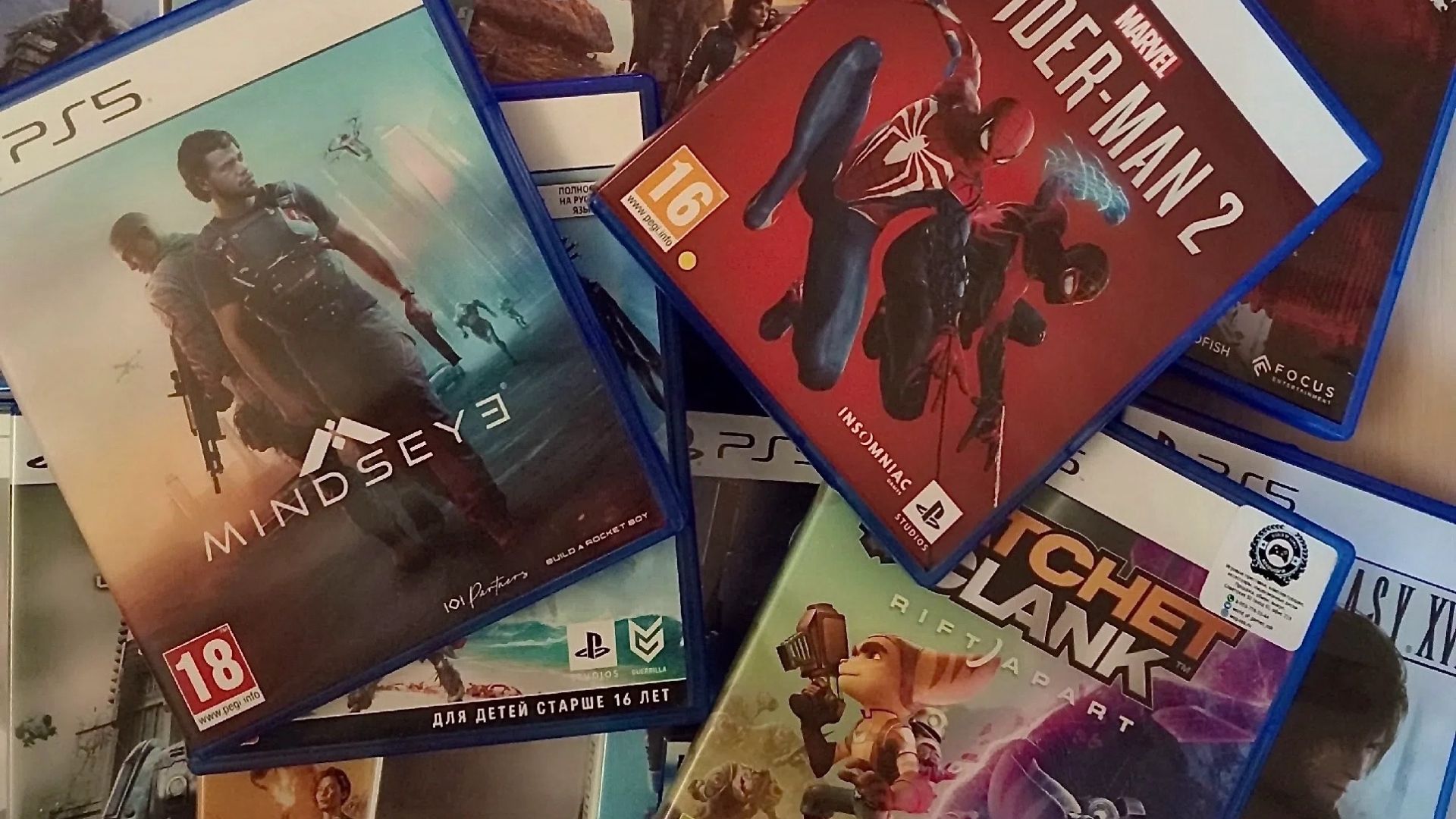 Обзор моей коллекции на Playstation 5 смотреть онлайн