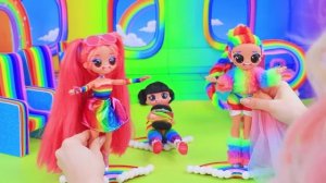 K-Pop Охотницы в Картонном и Радужном самолёте! 😍 DIY поделки