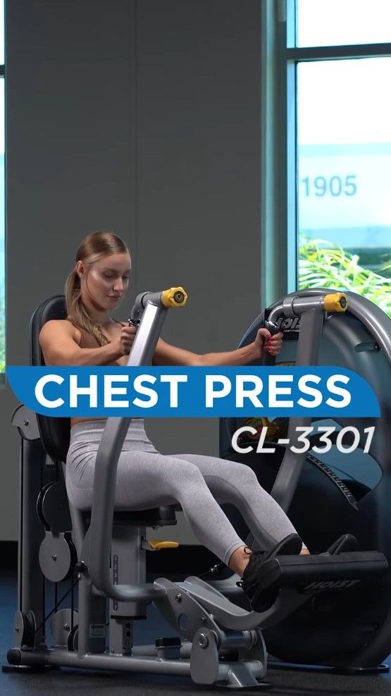 Жим от груди HOIST CL-3301. Обзор.