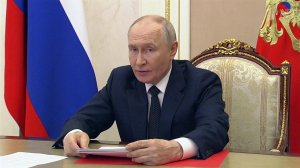Владимир Путин провел видеосовещание с постоянными участниками Совета безопасности РФ.