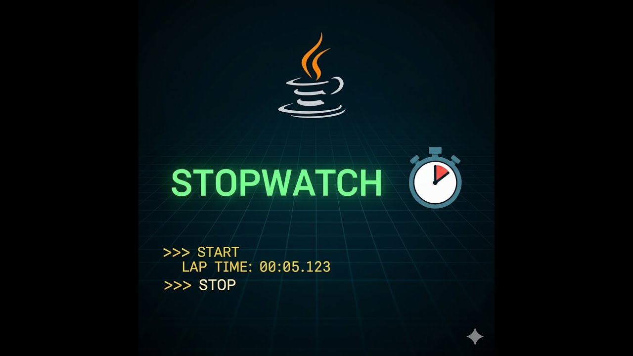 Java for Beginners: Console Stopwatch(Java для начинающих: Консольный СЕКУНДОМЕР) смотреть онлайн