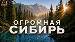 Почему Сибирь не похожа ни на одно место на Земле Документальный фильм 4K Дикая природа