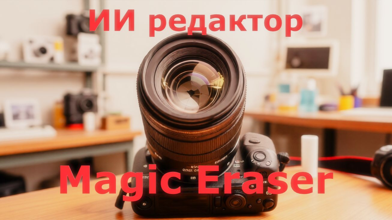 Эксперименты с фотографиями в Magic Eraser смотреть онлайн