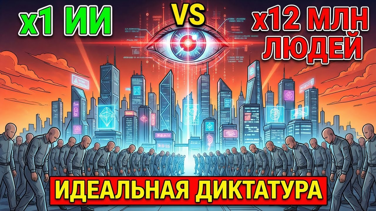 ЧТО ЕСЛИ ИИ стал диктатором идеального города? Эксперимент эффективности смотреть онлайн