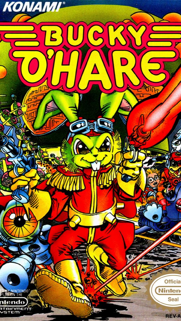 Космический заяц Баки(Bucky O Hare).На русском.NES