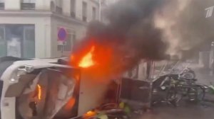 В Лондоне болельщики сборной Марокко по футболу устроили беспорядки после вылета команды с ЧМ.