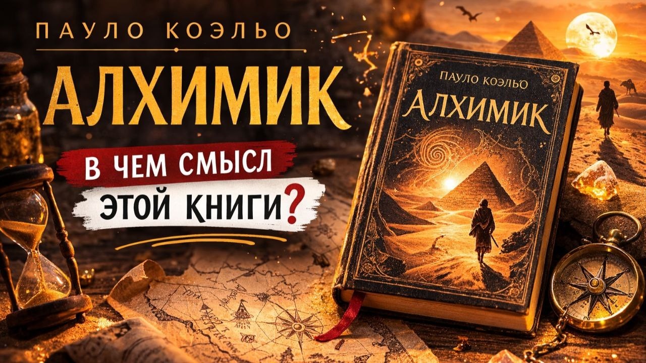 Главный смысл книги «Алхимик»| Пауло Коэльо смотреть онлайн