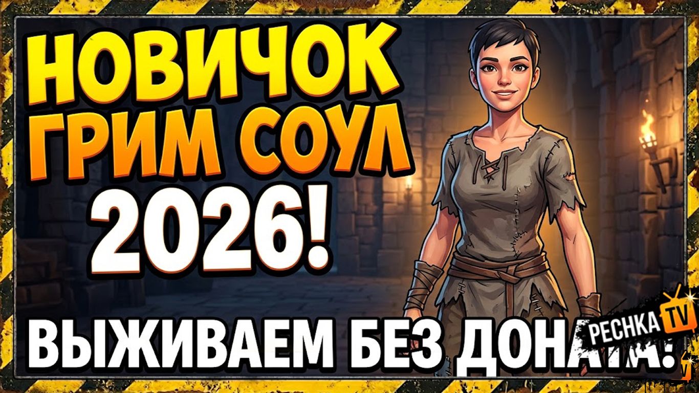 НОВОЕ ВЫЖИВАНИЕ 2026 В ГРИМ СОУЛ! НОВИЧОК БЕЗ ДОНАТА 2026 В GRIM SOUL | Pechka TV смотреть онлайн