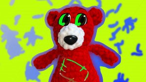Медведь Костя живая игрушка и машинки. Игрушки. Игрушки для детей. Игрушка