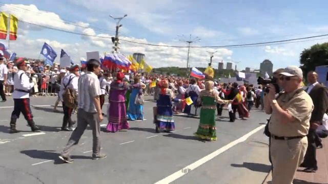 Чебоксары. Парад дружбы народов - 2019 смотреть онлайн