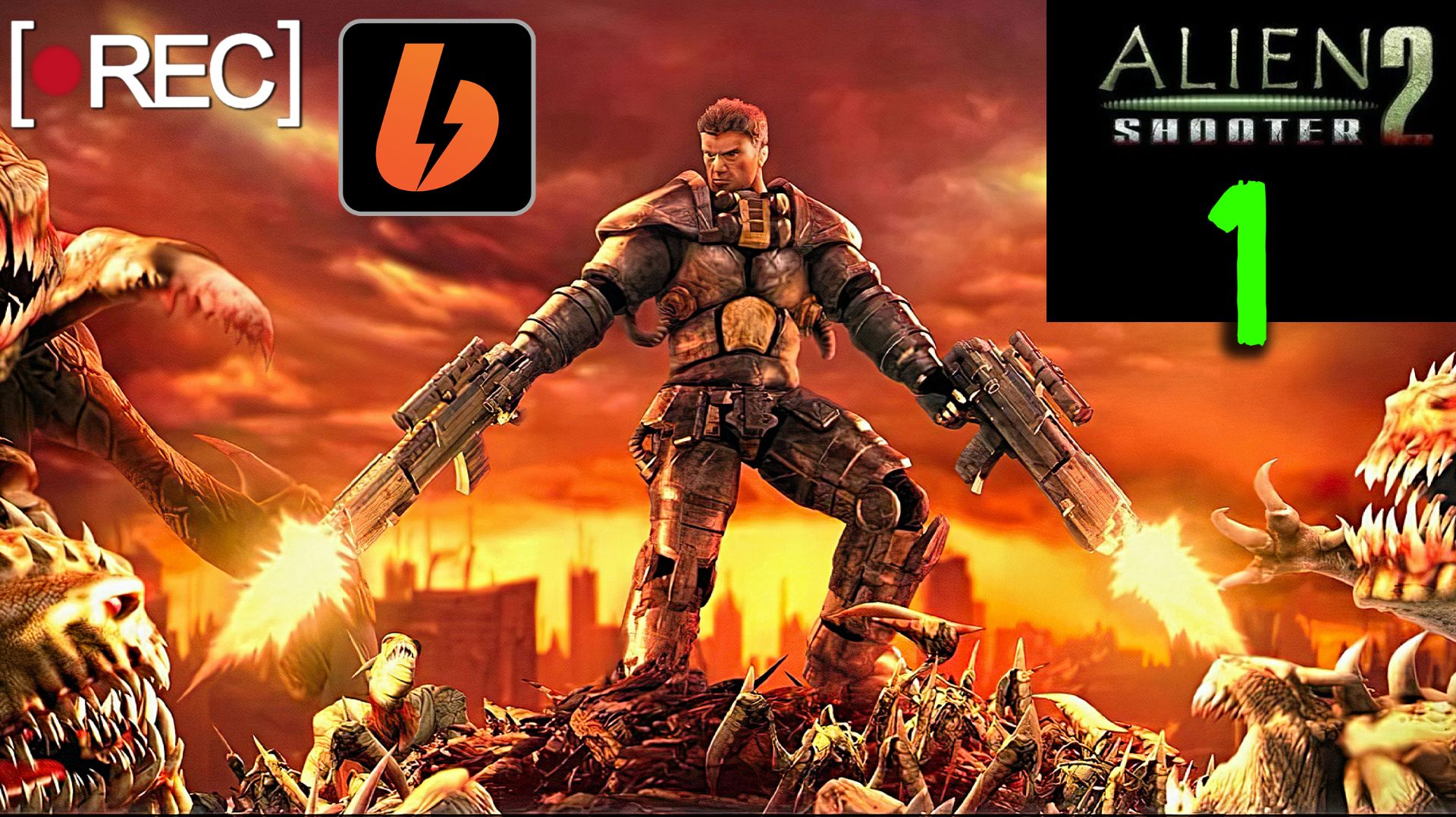 Alien Shooter 2 ◤ B.1 смотреть онлайн