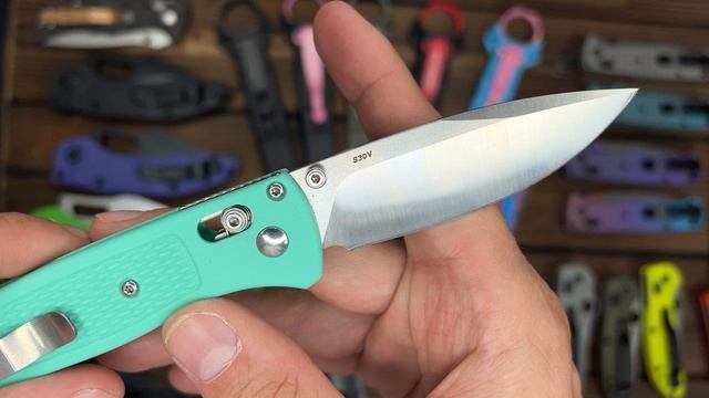 Нож реплика Benchmade 535 Bugout CIVIL MINT (редкий цвет) А+++  обзор!