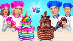 Кулинарный Челлендж_ Мальчики VS Девочки _ Эпичная Битва с Едой от Multi DO Challenge
