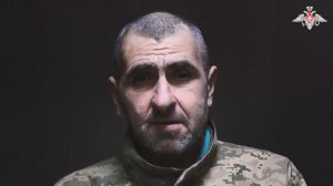 Пленный военнослужащий ВСУ