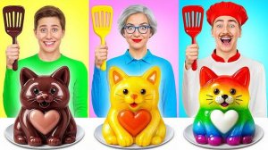 Кулинарный Челлендж_ Я против Бабушки _ Смешные Кулинарные Трюки от Multi DO Smile