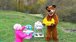 Маленькая Кукла Катя - Reborn doll и Настя как мама