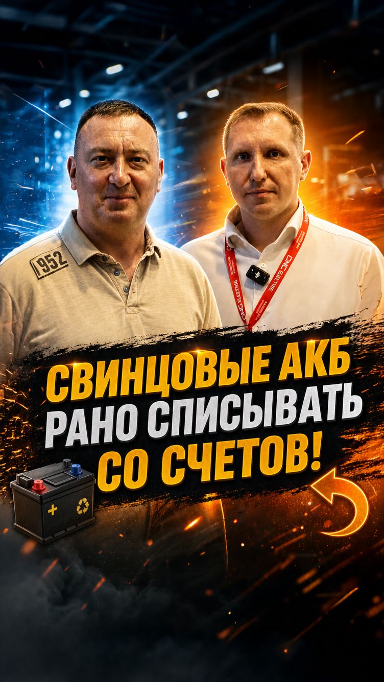 Свинцовые АКБ рано списывать со счетов!