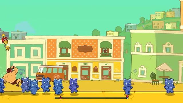 СУМАСШЕДШИЙ РЕСТЛЕР. Burrito Bison: Launcha Libre смотреть онлайн
