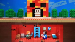 999+ Зомби против САМОГО БЕЗОПАСНОГО БУНКЕРА ПРЕСТОНА ｜ LEGO Minecraft