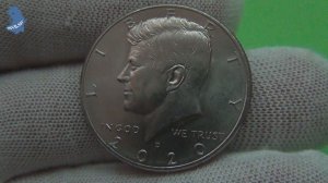 США .50 центов 2020 года .Двор D. Кеннеди.#996