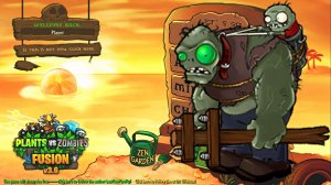 PvZ Fusion 3.6.1 Растения против Зомби Plants vs Zombies ПвЗ битва прохождение топ