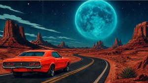 Бирюзовая дымка на дороге II  Meditative Desert Rock Chill