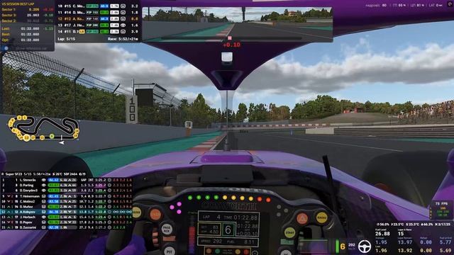 iRacing - Super Formula Series - Fixed - Barcelona смотреть онлайн