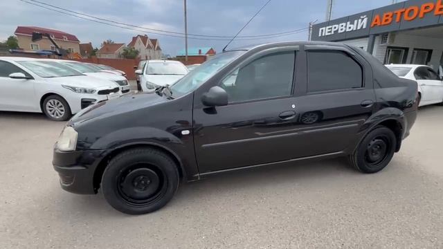 Renault Logan 2012 черный X7LLSRB1HCH553064 смотреть онлайн