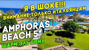 Amphoras Beach 5* в Шарм-эль-Шейхе! Стоит ли ехать в 2025?