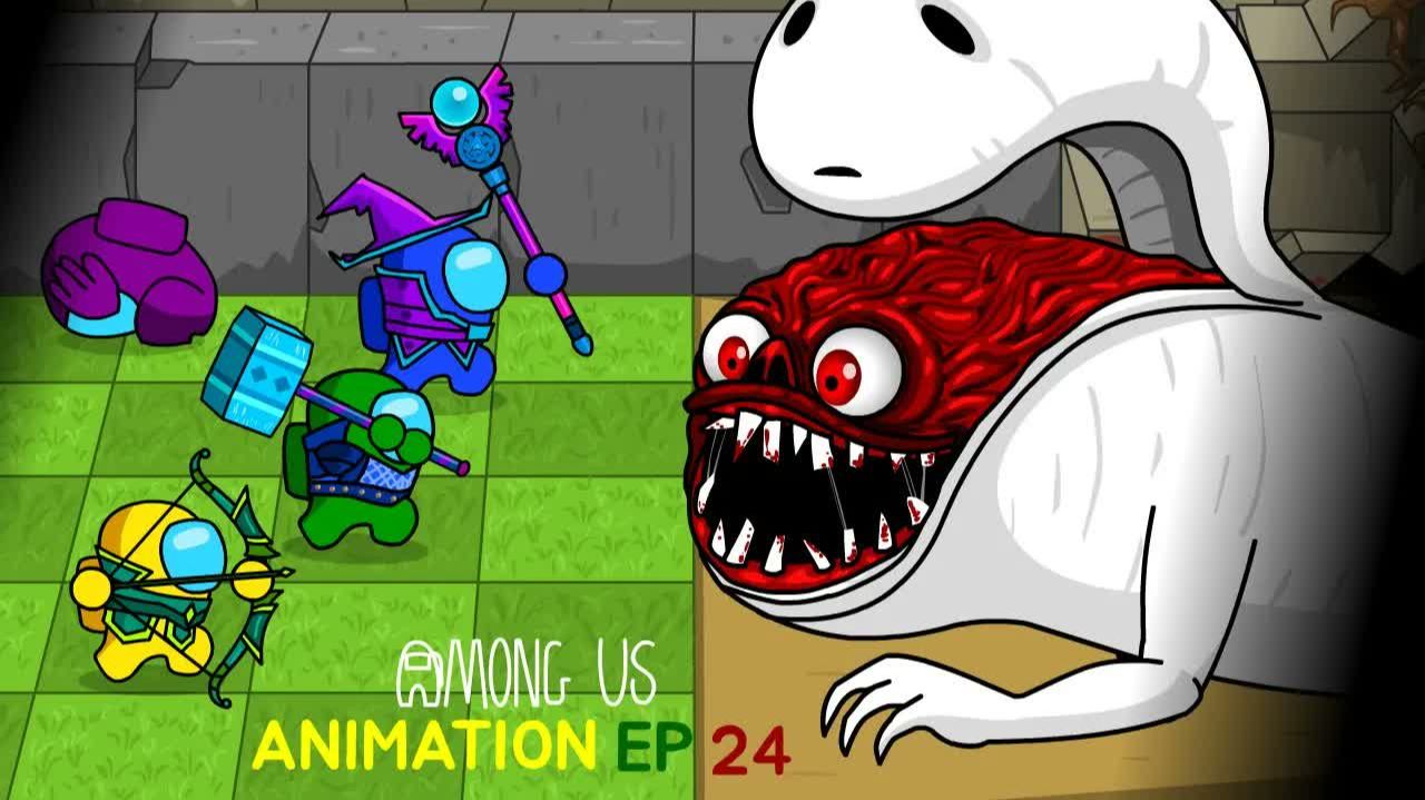 Among Us VS Bridge Worm Серия 24 СРЕДИ US ANIMATION 24 смотреть онлайн
