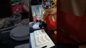 Сборка корпусных пирожных Банан