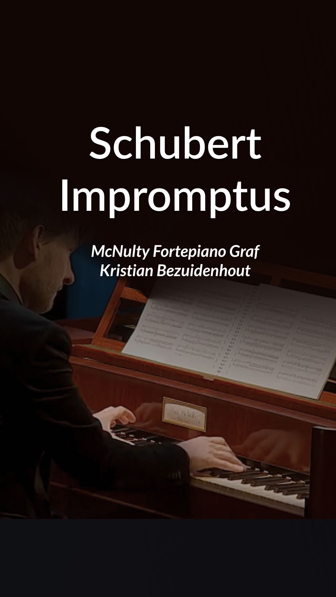 🎹 Шуберт - 4 экспромта D 899, Op. 90 №1 на рояле Графа (копия МакНалти) | К. Безуйденхут (Part 2)