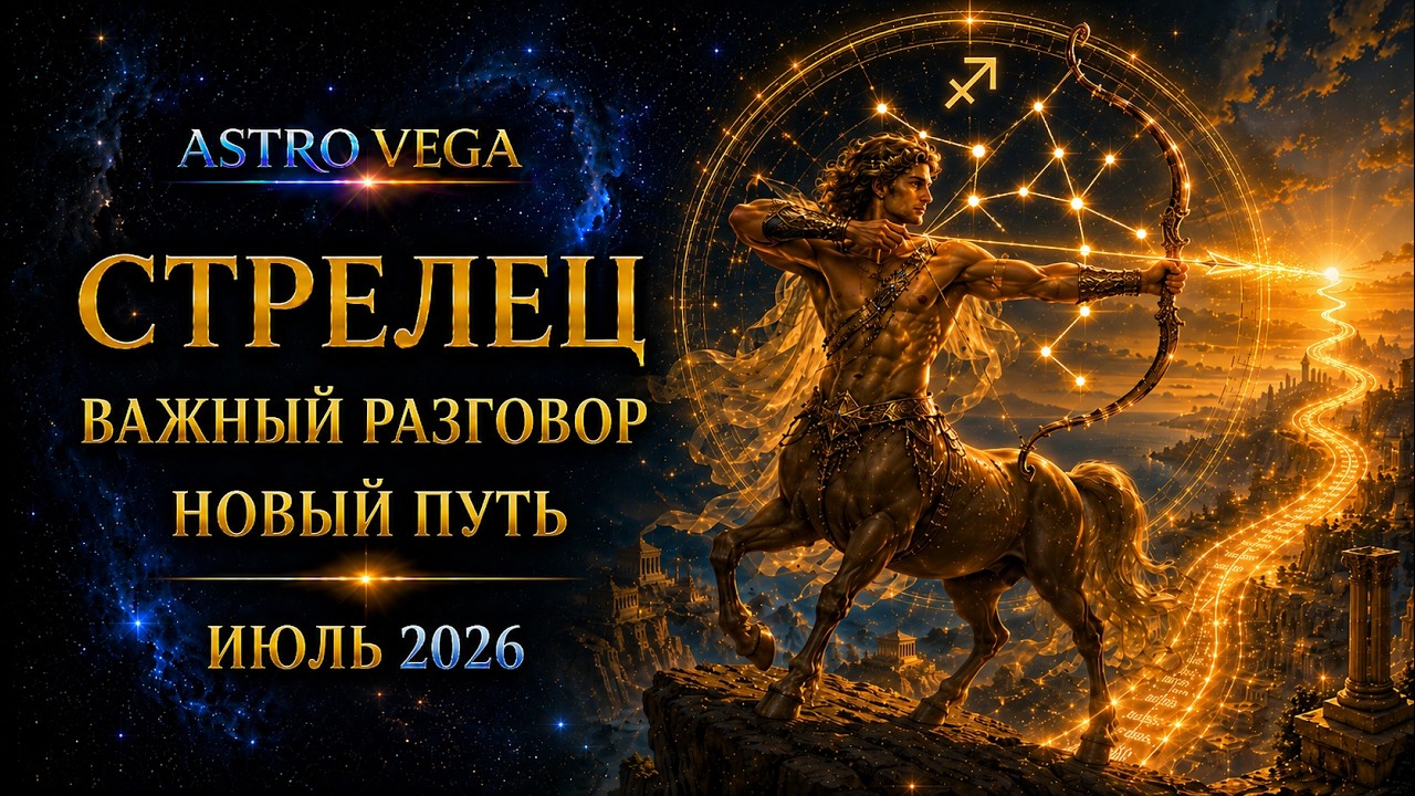 Стрелец — гороскоп Astro Vega на июль 2026 | Важный разговор откроет новый путь смотреть онлайн