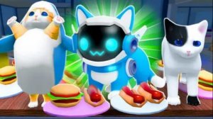 ИГРАЮ В ИГРУ С КОТЯТАМИ!!! САД ТИШИНЫ И БЕСКОНЕЧНЫЕ КОРИДОРЫ!!! В ИГРЕ С КОТЯТАМИ!!! 🥳