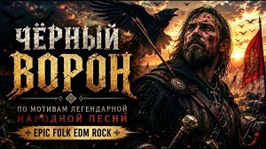 🦅 Чёрный Ворон | По мотивам легендарной народной песни ⚔️ Epic Folk EDM Rock